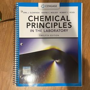 Chemicals principles in the laboratory 12th edition